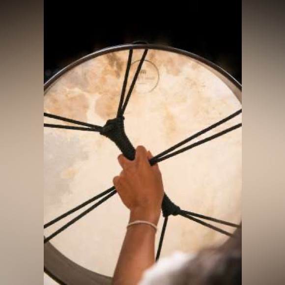 MEINL Sonic Energy Ritual Drum with Goat Skin Head 18 in - Picture 3 of 4